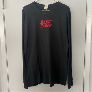Saint Pablo Tour shirt. Unisex size large.